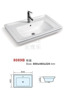 尚雅樂8089B 引領(lǐng)現(xiàn)代衛(wèi)浴風(fēng)尚的藝術(shù)陶瓷臺上盆